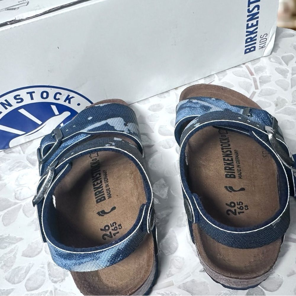 New in box Birkenstock Kids Toddler New York Sandals Size EU 26 US Kids Toddler - Picture 8 of 14